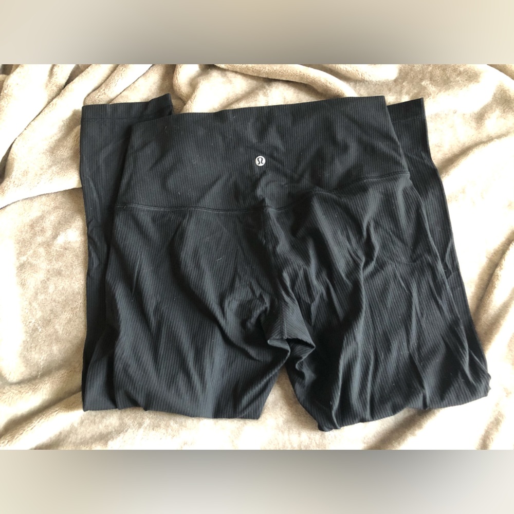Lululemon align ribbed high rise leggings